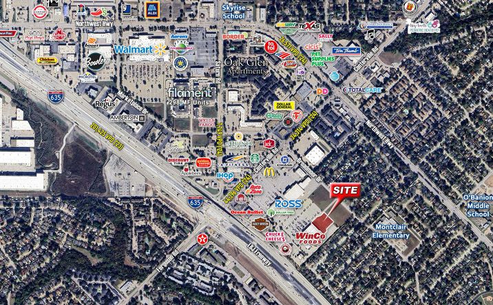 Pictures of Retail, Land property located at 1122 W Centerville Road, Garland, TX 75041 for sales - image #1