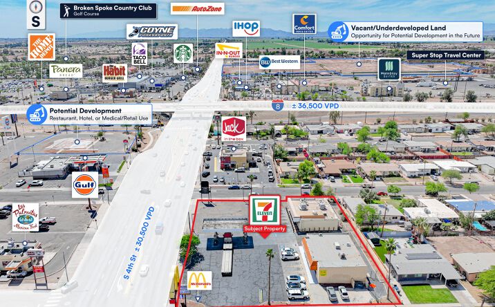 Pictures of Retail property located at 2050 S 4th Street, El Centro, CA 92243 for sales - image #1