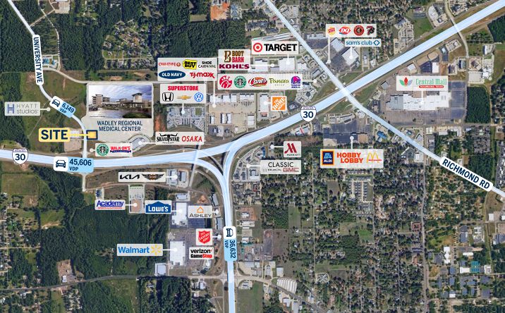 Pictures of Land property located at 2298 University Ave, Texarkana, TX 52001 for sales - image #1