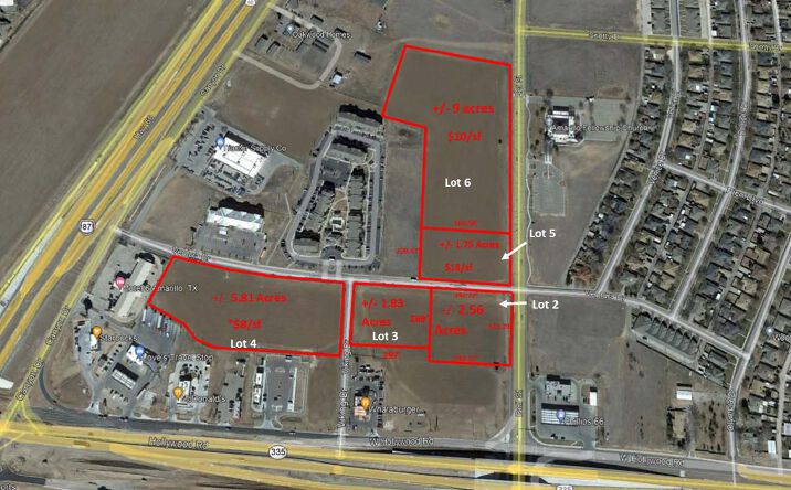 Pictures of Land property located at Loop 335/Hollywood Rd. & S. Bell Corridor, Amarillo, TX 79110 for sales - image #1