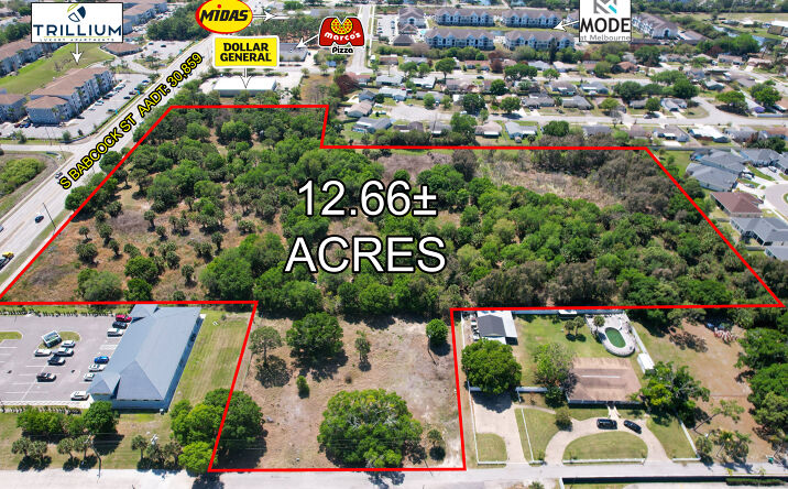 Pictures of Land property located at 4038 S Babcock Street, Melbourne, FL 32904 for sales - image #1