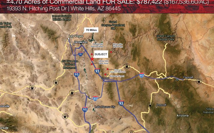 Pictures of Land property located at 19393 N Hitching Post Dr, White Hills, AZ 86445 for sales - image #1