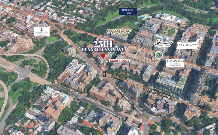 Pictures of Retail property located at 2501 PENNSYLVANIA AVE NW, WASHINGTON, DC 20037-1635 for sales - image #1
