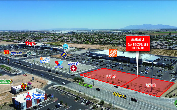 Pictures of Land property located at SEC Cactus Rd & 303 Fwy, Surprise, AZ 19510 for sales - image #1
