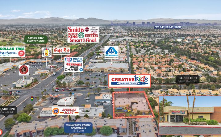 Pictures of Retail, Special Purpose property located at 2575 South Fort Apache Road, Las Vegas, NV 89117 for sales - image #1