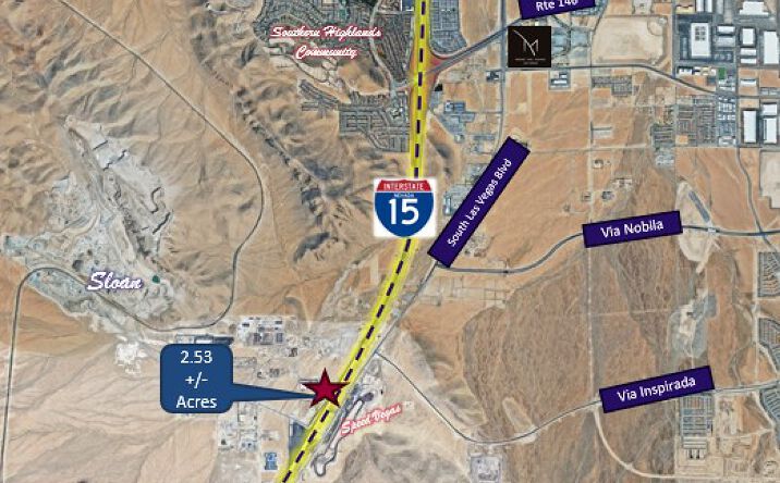 Pictures of Land property located at 14126 SCHUSTER ST, SLOAN, NV 89054 for sales - image #1