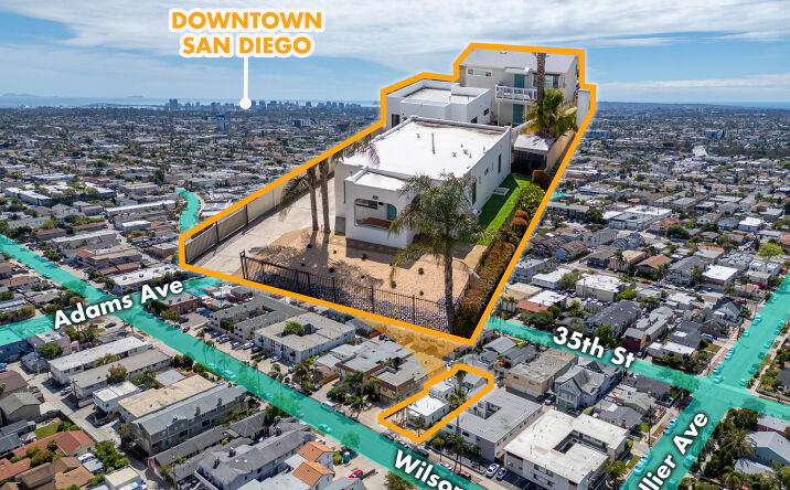 Pictures of Multifamily property located at 4774-4776 Wilson Ave, San Diego, CA 92116 for sales - image #1