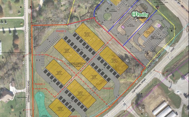 Pictures of Industrial, Office, Retail property located at 2653 Centennial Drive, Washington, IL 61571 for sales - image #1