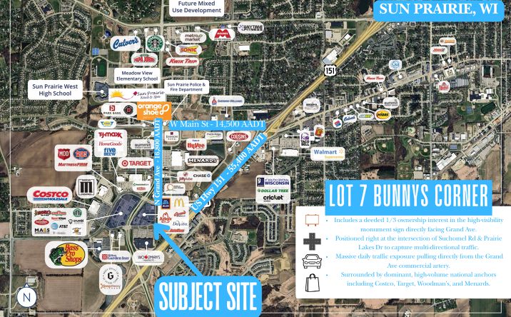 Pictures of Land property located at Lot 7 Bunny's Corner Drive, Sun Prairie, WI 53590 for sales - image #1