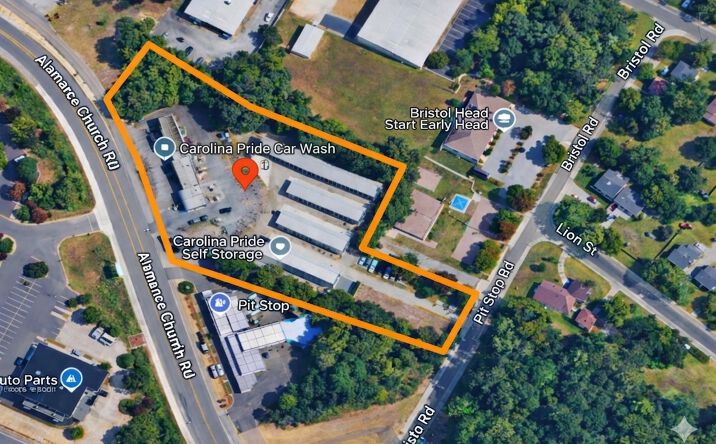 Pictures of Office, Self Storage property located at 2106 BRISTOL RD, GREENSBORO, NC 27406 for sales - image #1
