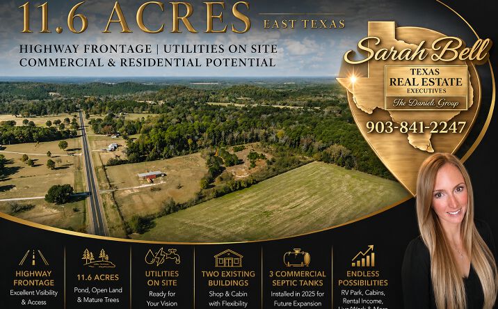 Pictures of Mixed Use, Land property located at 7697 US Highway 271 North, Gilmer, TX 75644 for sales - image #1