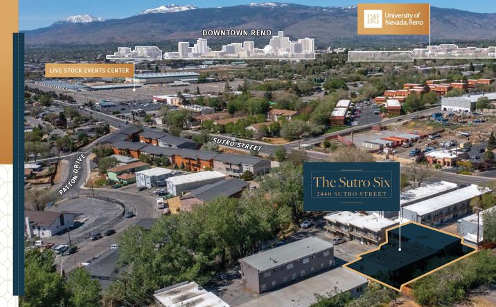 Pictures of Multifamily property located at 2440 SUTRO ST, RENO, NV 89512 for sales - image #1