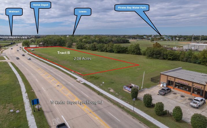Pictures of Land property located at West Cedar Bayou Lynchburg Road, Baytown, TX 77521 for sales - image #1