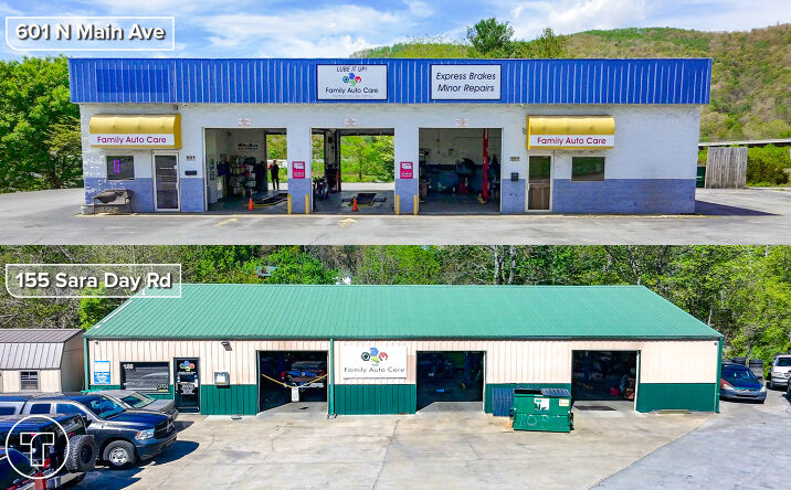 Pictures of Retail property located at 601 North Main Avenue, Erwin, TN 37650, 155 Sara Day Road, Erwin, TN 37650 for sales - image #1