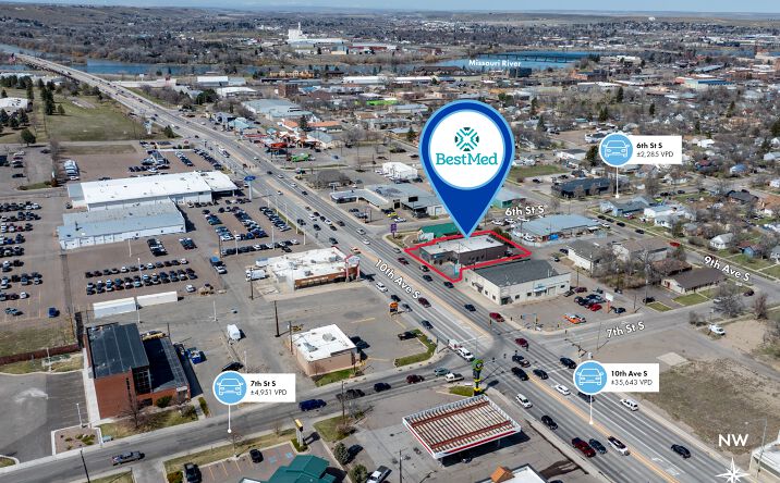 Pictures of Office property located at 609 TENTH AVE S, GREAT FALLS, MT 59405-4048 for sales - image #1