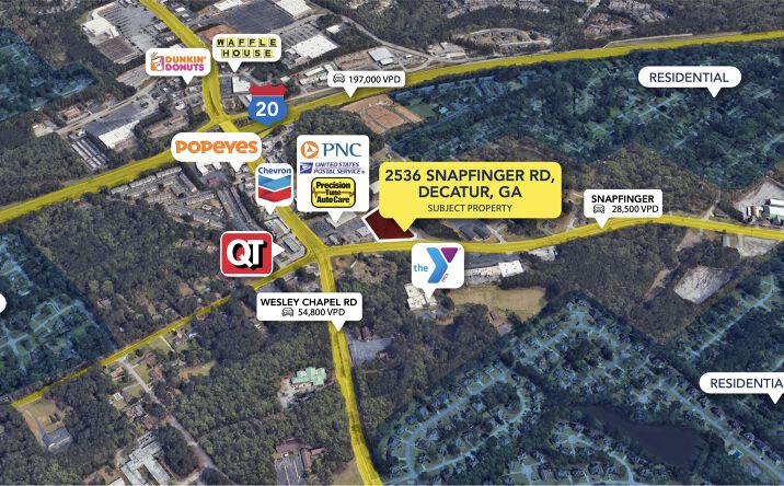 Pictures of Land property located at 2536 Snapfinger Road, Decatur, GA 30034 for sales - image #1