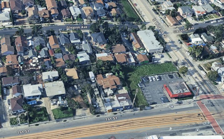Pictures of Land property located at 3416 E. 1st St., Los Angeles, CA 90063 for sales - image #1
