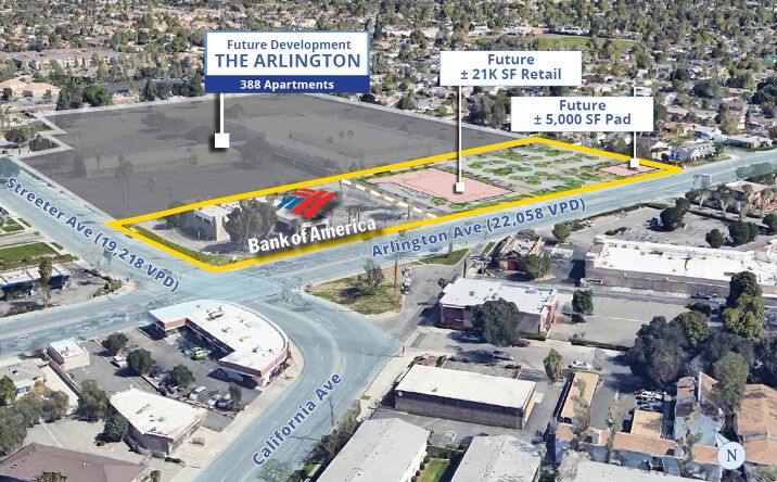 Pictures of Retail, Land property located at 5265-5295 Arlington Ave, Riverside, CA 92504 for sales - image #1