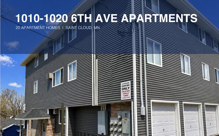 Pictures of Multifamily property located at 1010 6th Avenue South, St Cloud, MN 56301 for sales - image #1