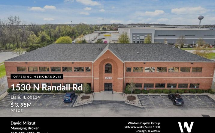 Pictures of Office property located at 1530 N Randall Rd, Elgin, IL 60124 for sales - image #1