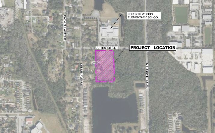 Pictures of Land property located at 6666 Curtis St, Orlando, FL 32807 for sales - image #1