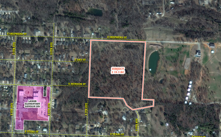 Pictures of Land, Mobile Home Park property located at East Shepherd Street, Denison, TX 75021 for sales - image #1