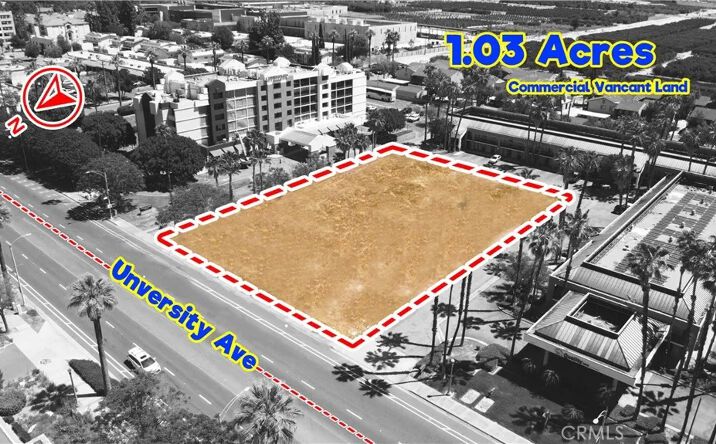Pictures of Land property located at 1550 University, Riverside, CA 92507 for sales - image #1