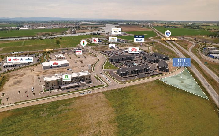 Pictures of Land property located at Sunnyside Road & I-15, Idaho Falls, ID 83402 for sales - image #1