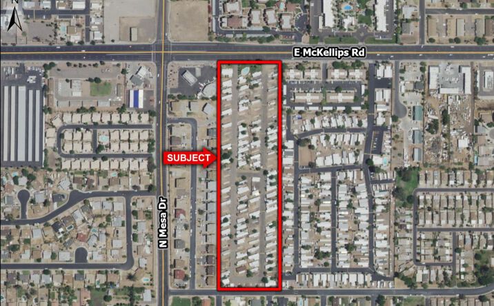 Pictures of Multifamily, Land property located at 425 East McKellips Road, Mesa, AZ 85203 for sales - image #1