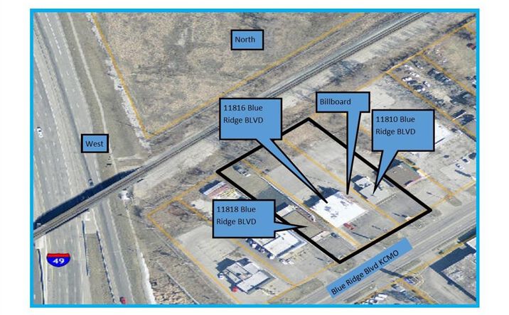 Pictures of Land property located at 11816 E Blue Ridge Boulevard, Kansas City, MO 64134 for sales - image #1