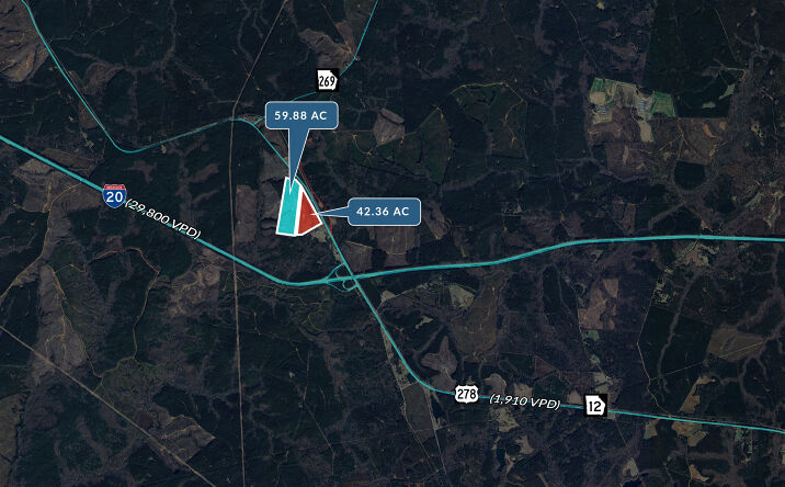 Pictures of Land property located at 0 US Highway 278, Norwood, GA 30821 for sales - image #1