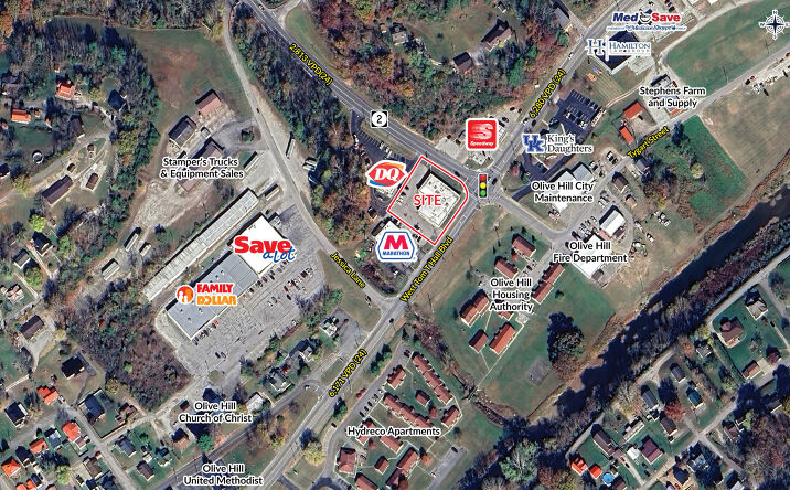 Pictures of Retail property located at 410 West Tom T Hall Boulevard, Olive Hill, KY 41164 for sales - image #1