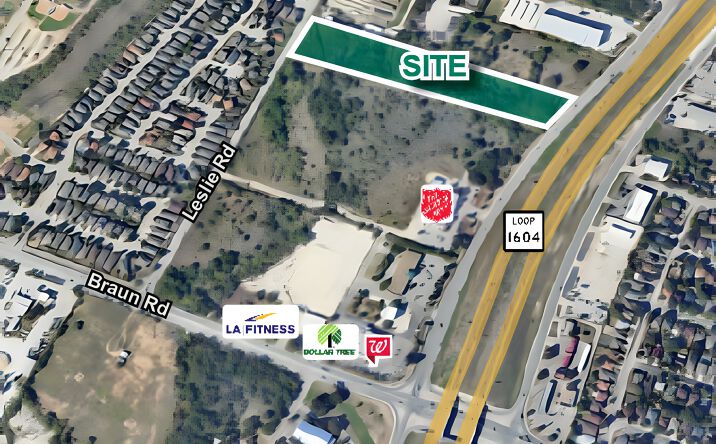 Pictures of Mixed Use, Land, Retail property located at Loop 1604 & Leslie Rd, San Antonio, TX 78254 for sales - image #1