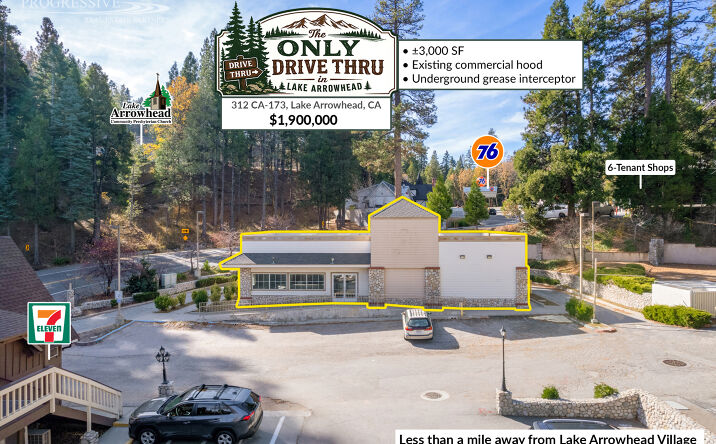 Pictures of Retail property located at 312 California 173, Lake Arrowhead, CA 92352 for sales - image #1