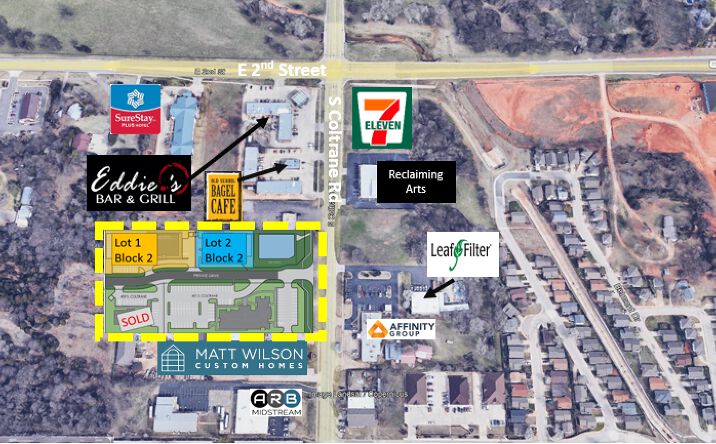Pictures of Land property located at 401 S Coltrane Rd, Edmond, OK 73034 for sales - image #1