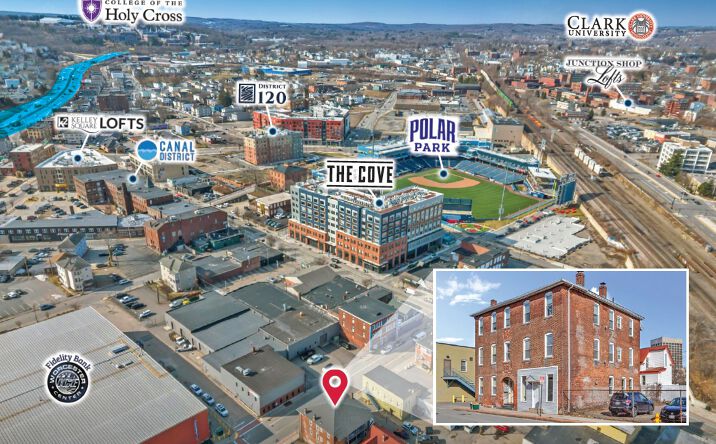 Pictures of Multifamily property located at 12 Winter Street, Worcester, MA 01604 for sales - image #1