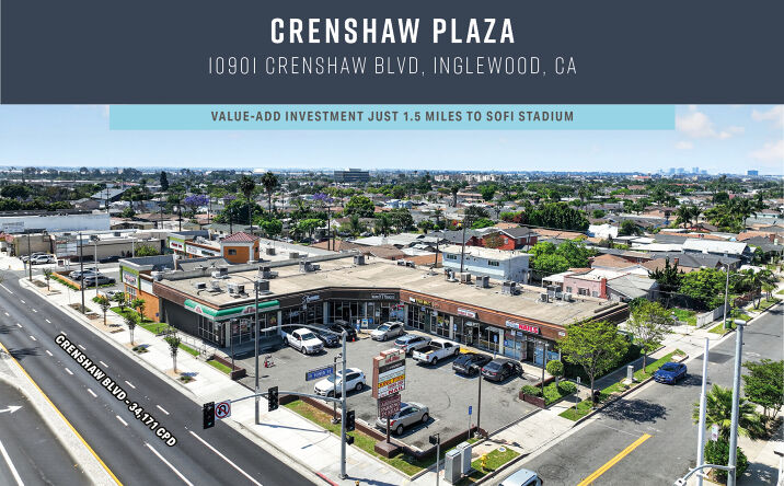 Pictures of Retail property located at 10901 CRENSHAW BLVD, INGLEWOOD, CA 90303 for sales - image #1
