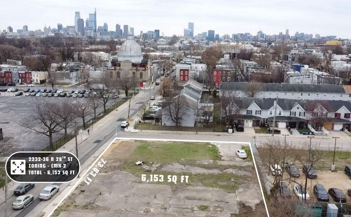 Pictures of Land property located at 2232-36 N 28TH ST, PHILADELPHIA, PA 19132 for sales - image #1