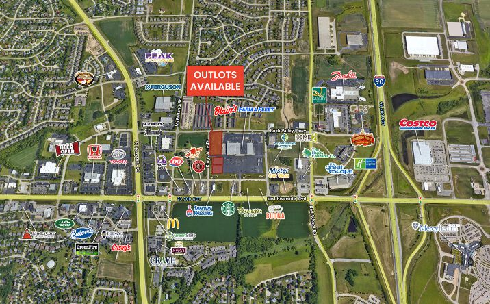 Pictures of Land property located at 7310 E. Riverside Blvd, Loves Park, IL 61111 for sales - image #1