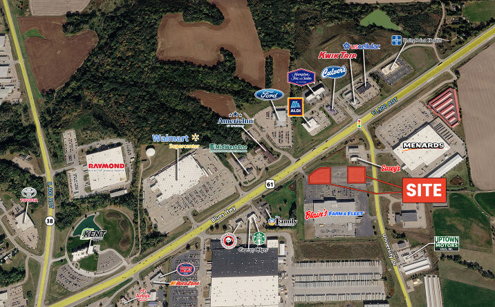 Pictures of Land property located at 3300 N. US-61, Muscatine, IA 52761 for sales - image #1