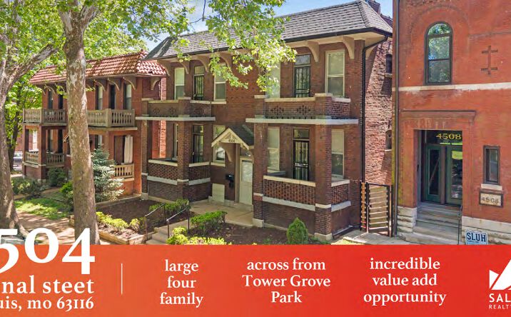 Pictures of Multifamily property located at 4504 Arsenal Street, St. Louis, MO 63116 for sales - image #1