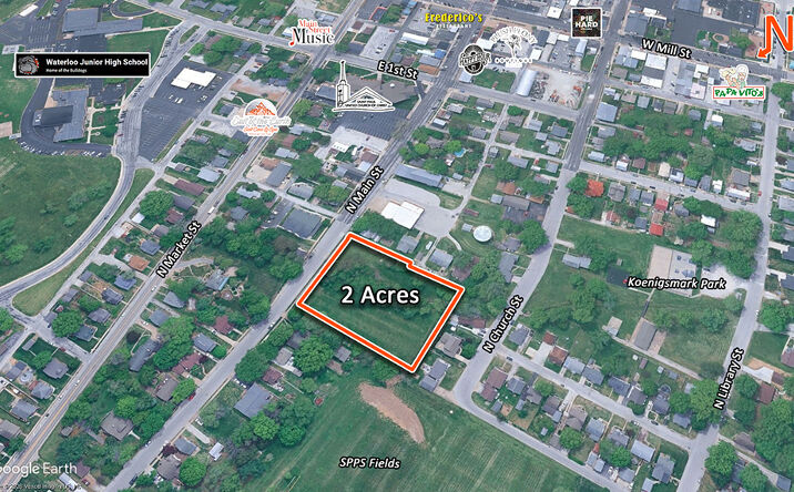 Pictures of Land property located at North Main Street, Waterloo, IL 62298 for sales - image #1