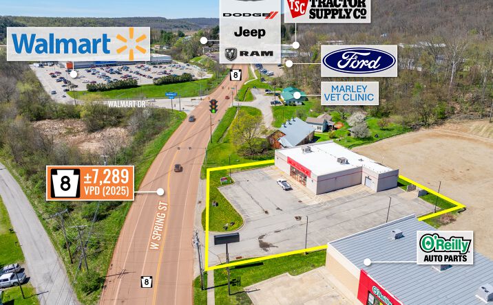 Pictures of Retail property located at 1028 West Spring Street, Titusville, PA 16354 for sales - image #1