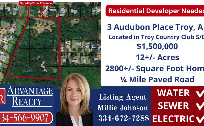Pictures of Land property located at 3 Audubon Place, Troy, AL 36079 for sales - image #1