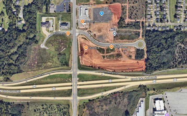 Pictures of Land property located at NW/C 145th East Avenue (Aspen) & Creek Turnpike, Broken Arrow, OK 74145 for sales - image #1