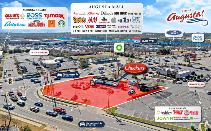 Pictures of Retail property located at 3429 WRIGHTSBORO RD, AUGUSTA, GA 30909-2513 for sales - image #1