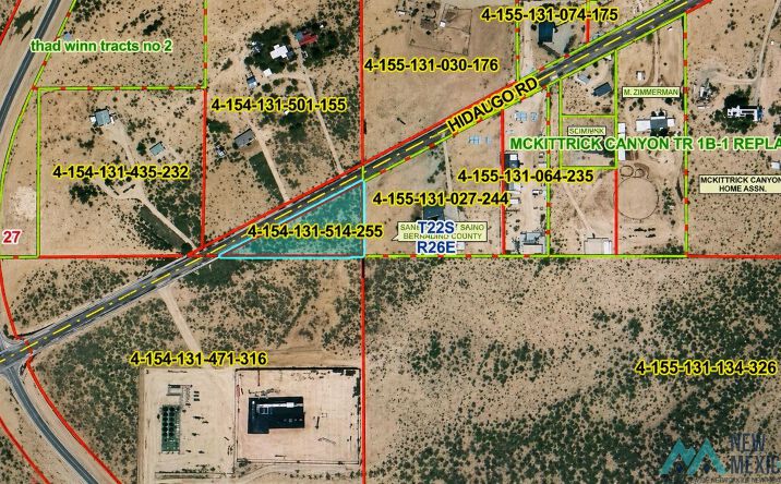 Pictures of Land property located at 3700 Hidalgo Road, Carlsbad, NM 88220 for sales - image #1