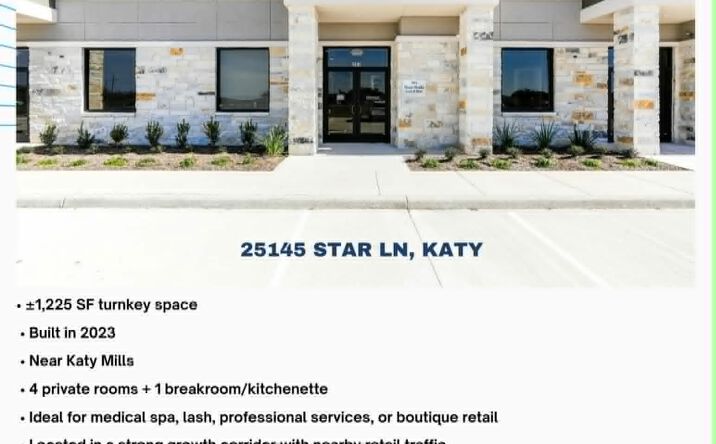 Pictures of Retail, Office, Hospitality property located at 25145 STAR LN, KATY, TX 77494-7085 for sales - image #1