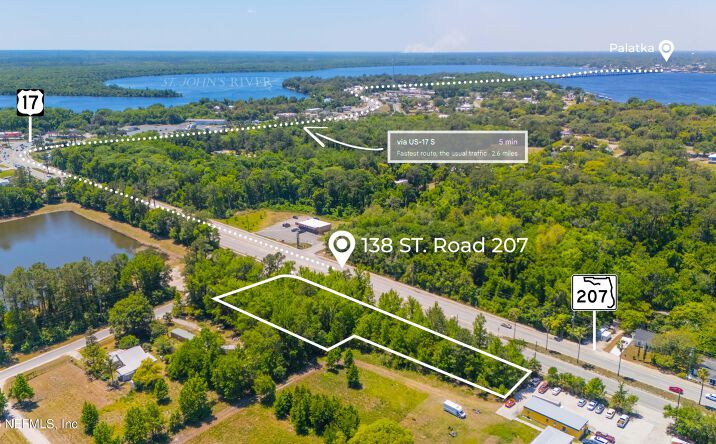 Pictures of Retail, Industrial property located at 138 STATE ROAD 207, East Palatka, FL 32131 for sales - image #1