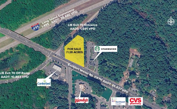 Pictures of Land property located at Eastport Manor Rd. & Rte 495, Manorville, NY 11949 for sales - image #1